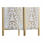 Set of pots DKD Home Decor Golden Metal White Arab (35 x 35 x 58 cm)